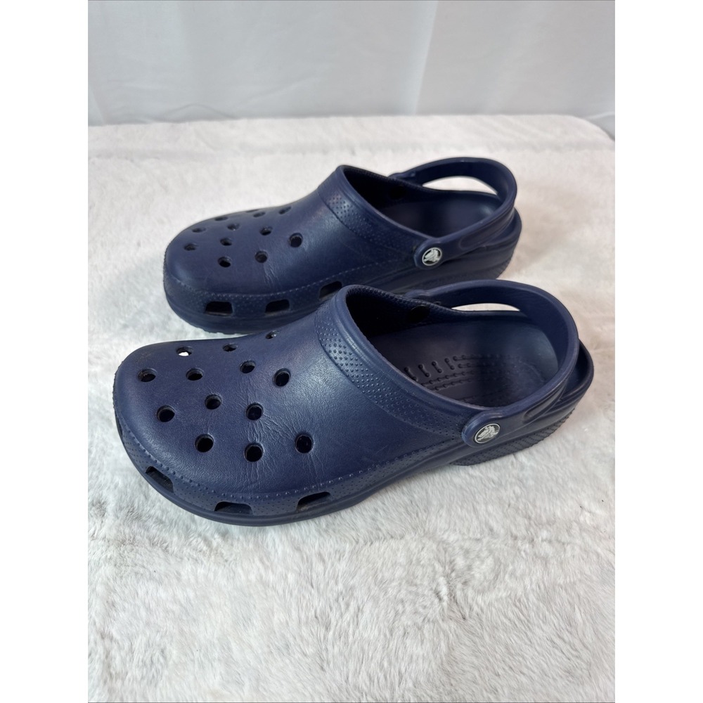 Unisex Bijou Blue Crocs W 9 Men's 11 - Picture 4 of 6